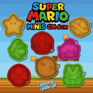 Set de 8 piezas MarioBross 6cm | ENVIO GRATIS
