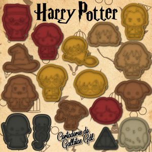 Harry Potter 17 piezas | Cortadores estándar 11cm | ENVIO GRATIS!