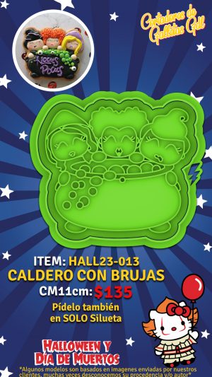 Caldero con brujas
