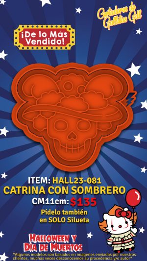 Catrina con sombrero