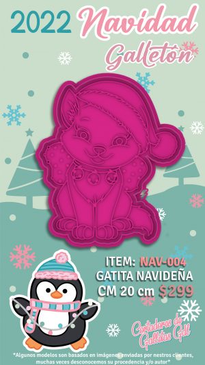 Gatita navideña