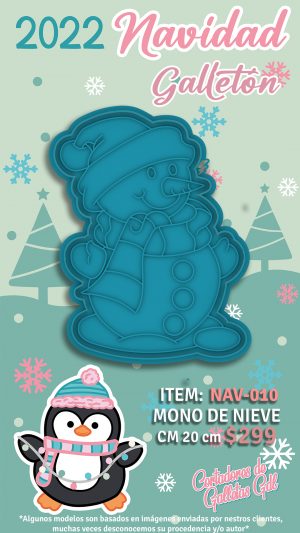 Mono de nieve