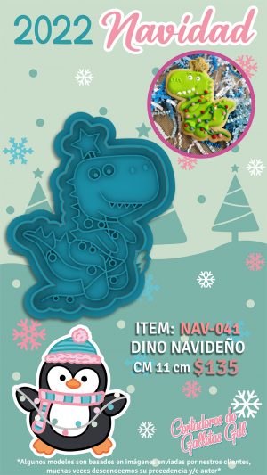 Dino navideño