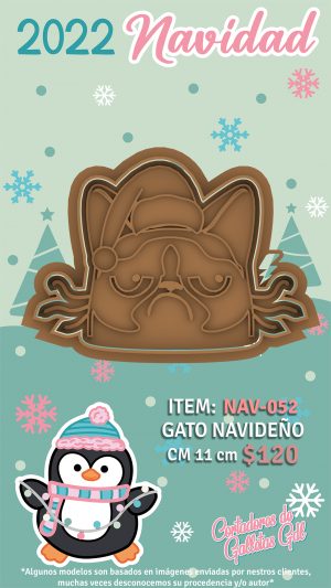 Gato navideño
