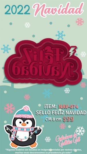 Sello Feliz Navidad