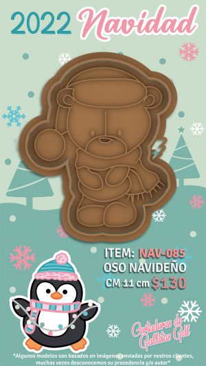 Oso navideño