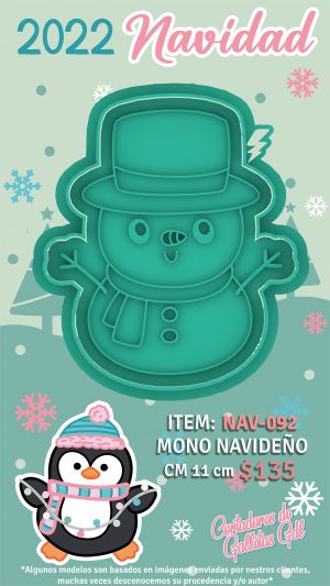 Mono de nieve