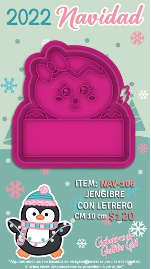 Jengibre con letrero