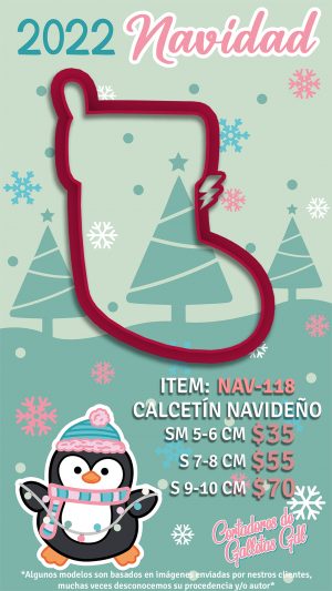 Calcetin navideño