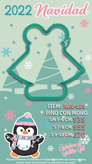 Pino con moño