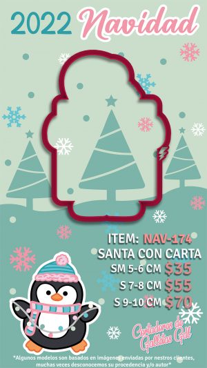 Santa con carta