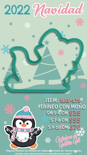 Trineo con moño