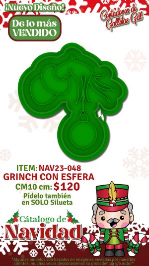 Grinch con esfera