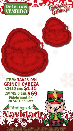 Grinch cabeza
