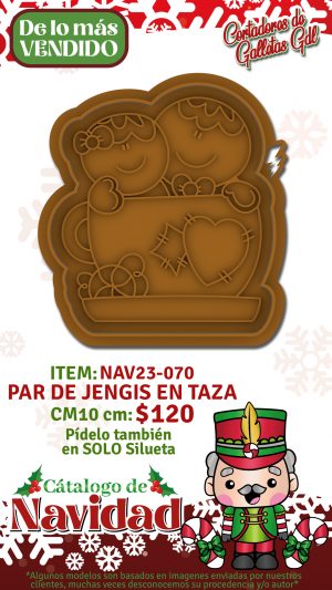 Par de jengis en taza