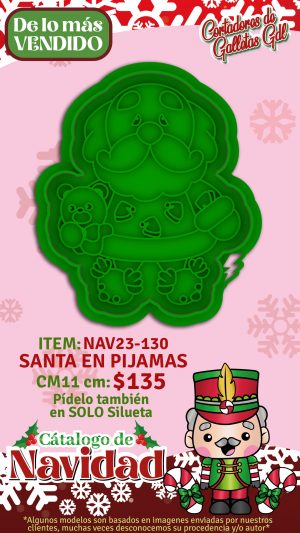 Santa en pijamas