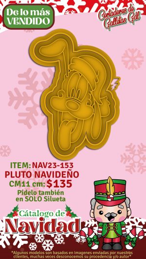 Pluto navideño