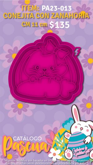 Conejita con zanahoria