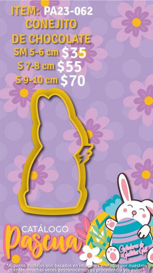 Conejito de chocolate