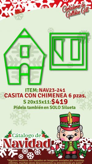 Casita con chimenea