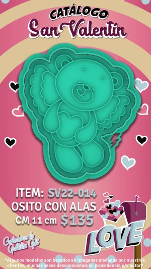 Osito con alas
