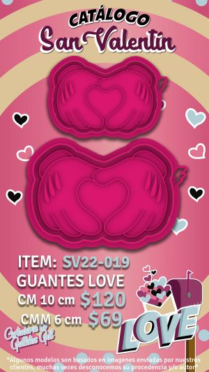 Guantes LOVE