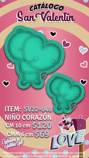 Niño corazon