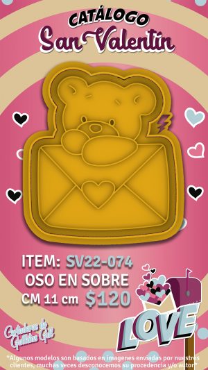 Oso en sobre