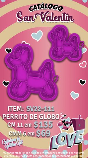 Perrito de globo