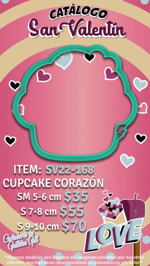 Cupcake corazon