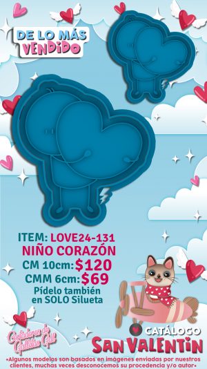 Niño corazon