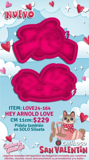 Hey Arnold LOVE 2 Piezas