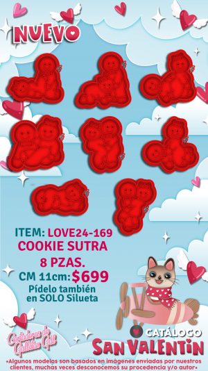 Cookie-sutra 8 Piezas