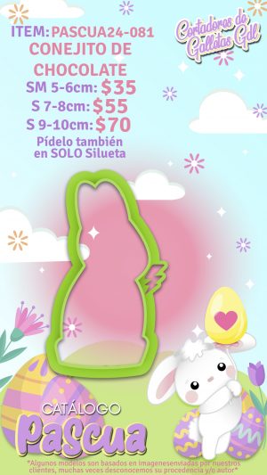 Conejito de chocolate