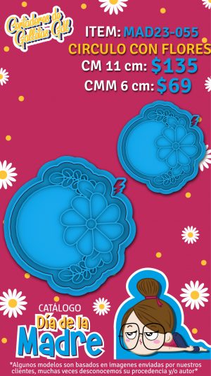 Circulo con flores