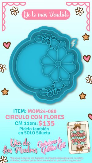 Circulo con flores