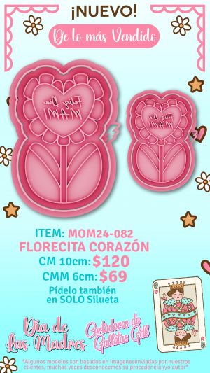 Florecita corazon