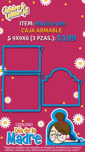 Caja armable 9x9x6