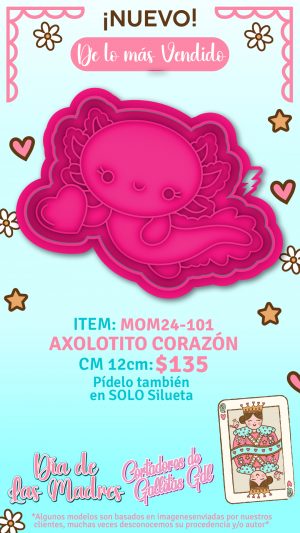 Axolotito corazon