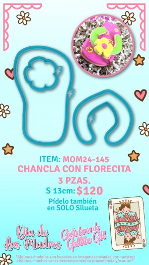 Chancla con floresita S13