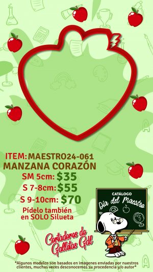 Manzana corazón