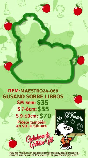 Gusano y libros