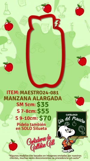 Manzana alargada