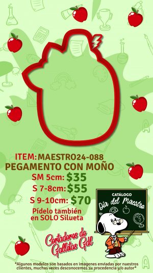Pegamento con moño