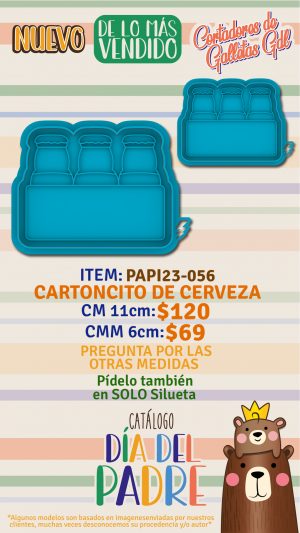 Cartoncito de cerveza