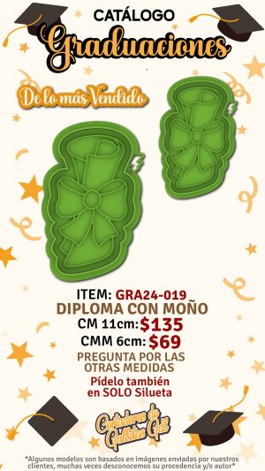 Diploma con moño