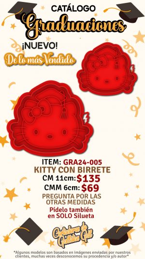 Kitty con birrete