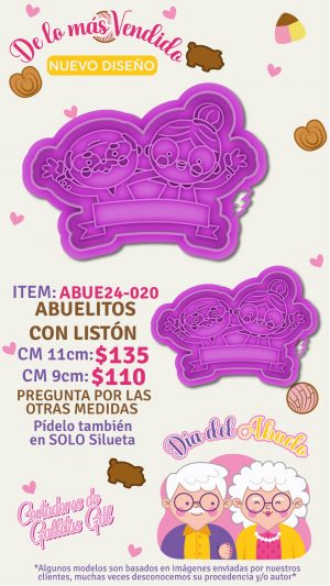 Abuelitos con listón