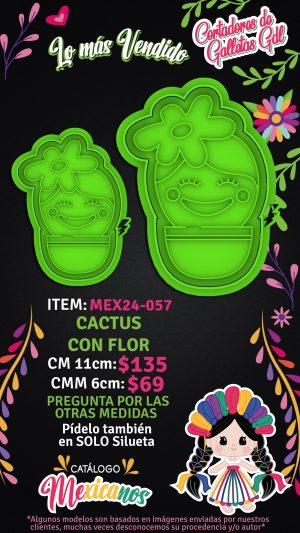 Cactus con flor