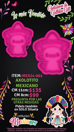 Axolotito mexicano